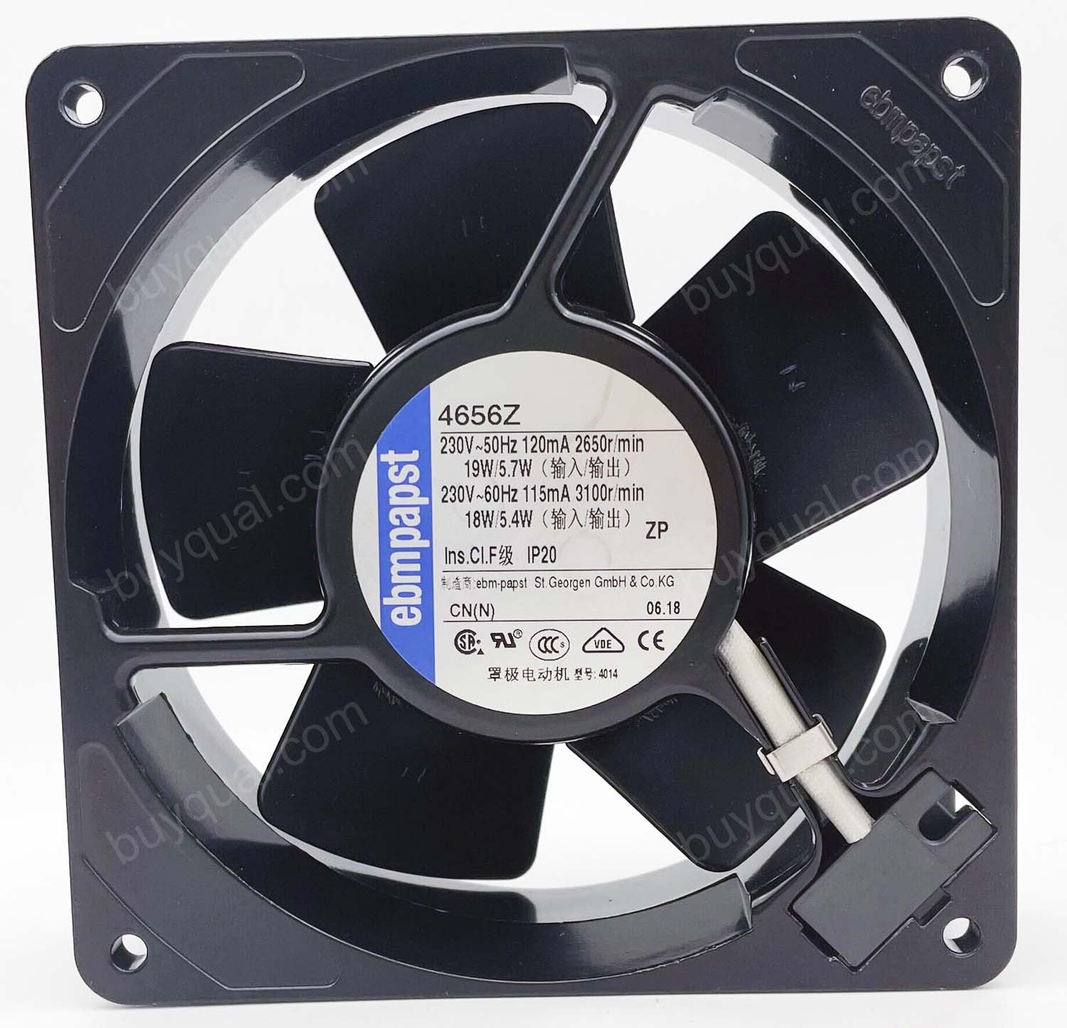 Ebmpapst 4656Z 230V 120/115mA 18/19W  Cooling Fan - Original New Ebmpapst 4656Z 230V 120/115mA 18/19W  Cooling Fan - Original New